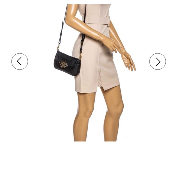 Tory Burch Amanda Mini Leather Crossbody Bag EUC